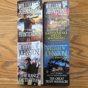 Set of 4 Books by William W Johnstone